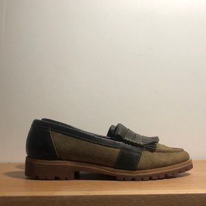 Vintage Italian Suede Loafer